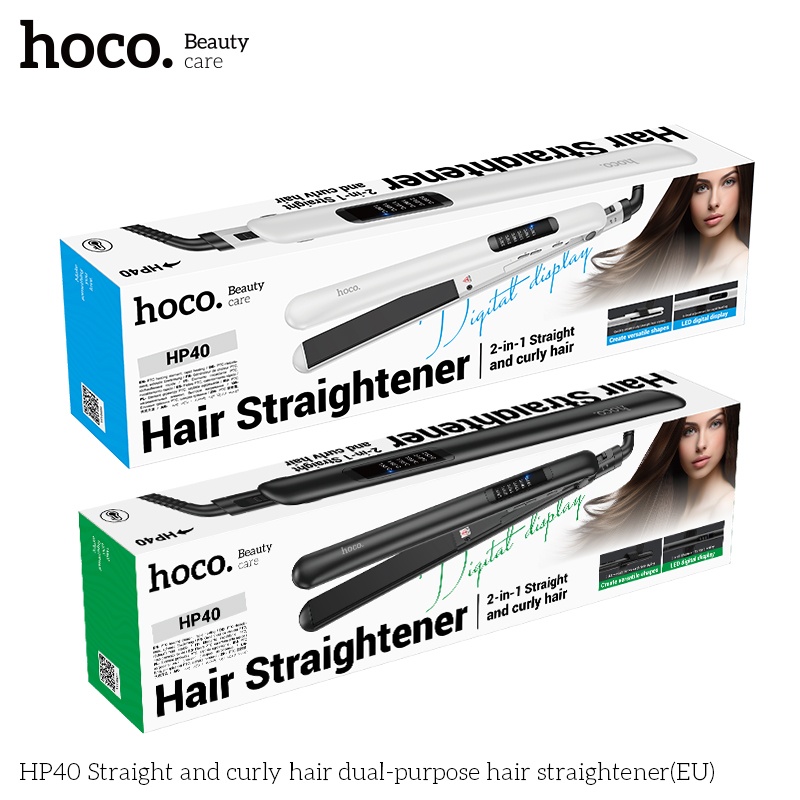 Máy làm tóc 2in1 làm thẳng và uốn tóc Hoco HP40 (EU)