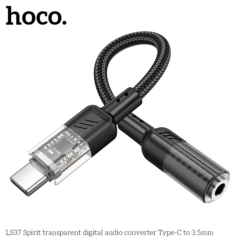 Đầu chuyển đổi typeC sang 3.5 Hoco LS37