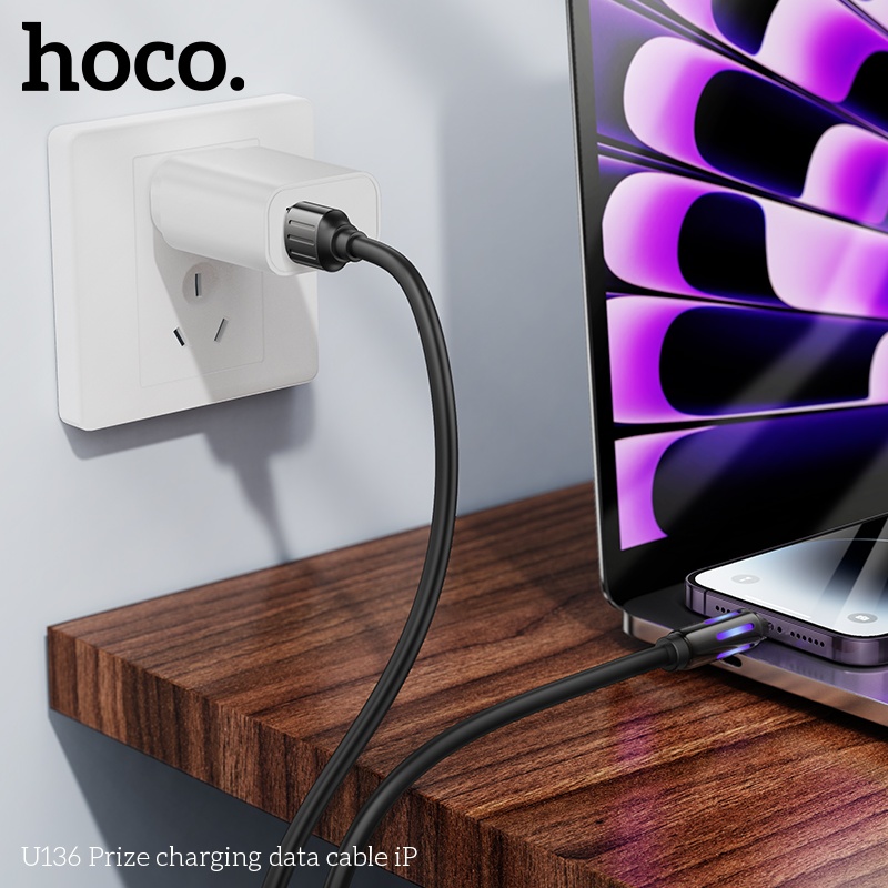 cáp sạc và truyền dữ liệu Hoco U136 lightning