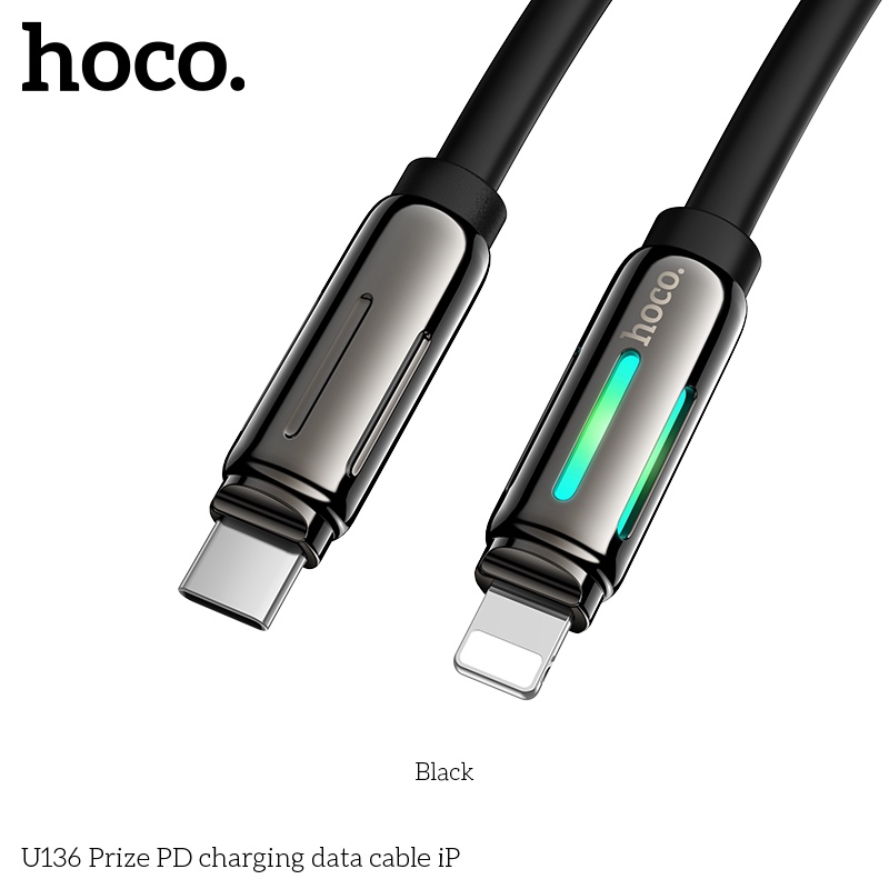 Cáp sạc nhanh và truyền dữ liệu Hoco U136 PD C to lightning