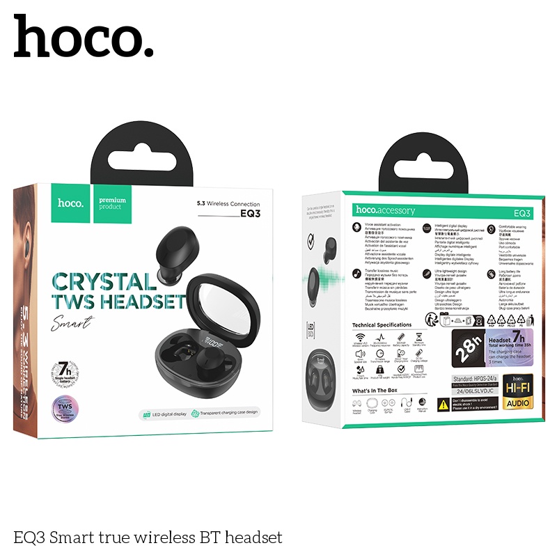 Tai nghe bluetooth Hoco EQ3 7 giờ