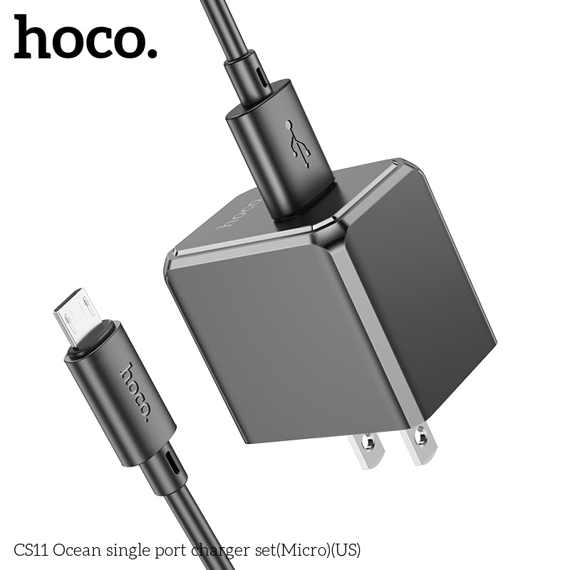 Bộ củ cáp sạc mini Hoco CS11 micro