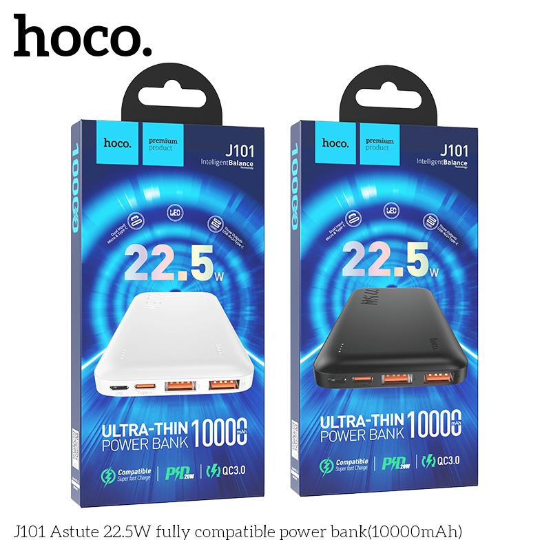 Pin sạc dự phòng Hoco J101 22.5W 10.000mAh