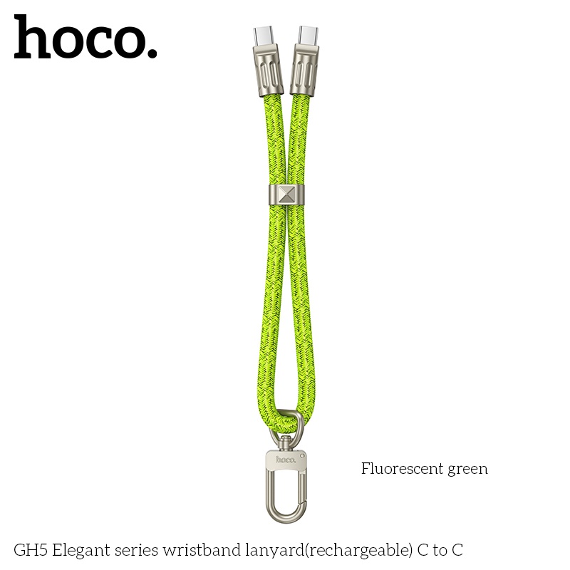 Cáp sạc đeo tay Hoco GH5 typeC-typeC