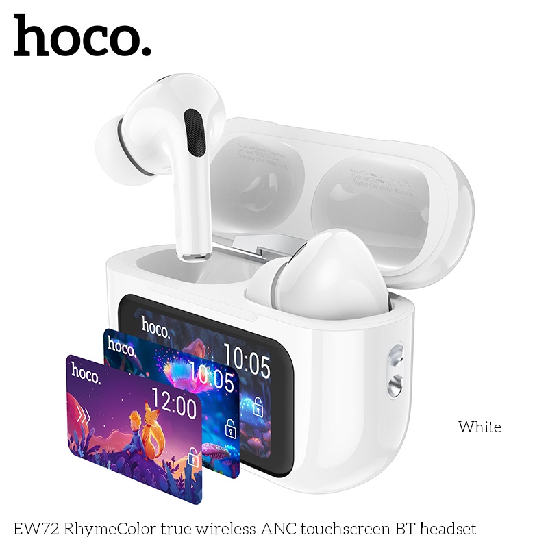 Tai nghe bluetooth hoco EW72 ANC có màn hình cảm ứng