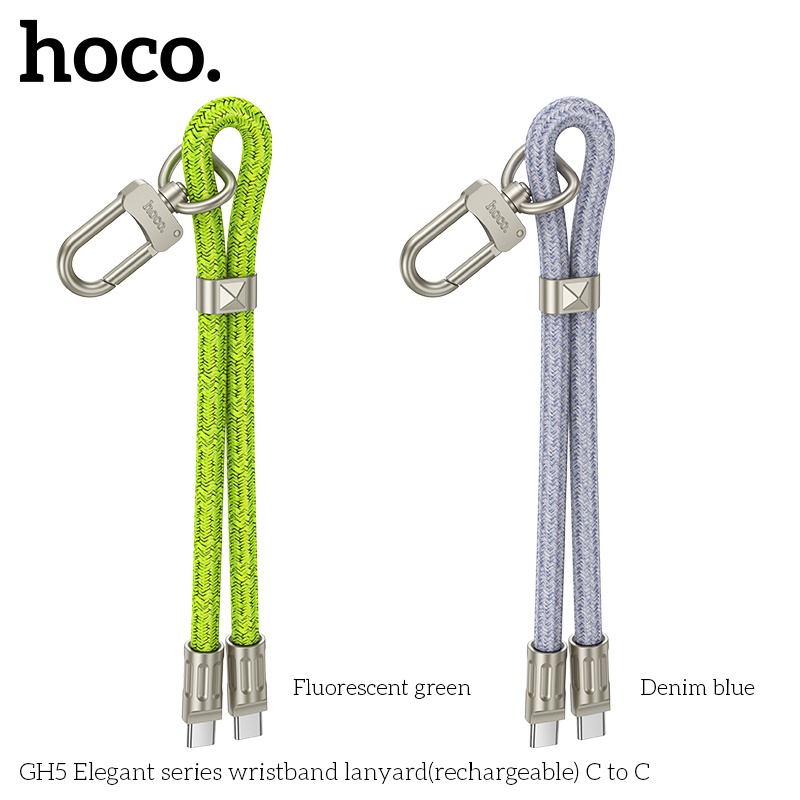 Cáp sạc đeo tay Hoco GH5 typeC-typeC