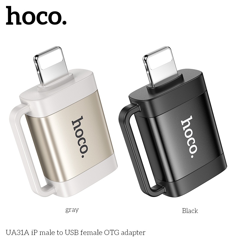 Đầu chuyển Hoco IP đực sang USB cái OTC UA31A Hoco