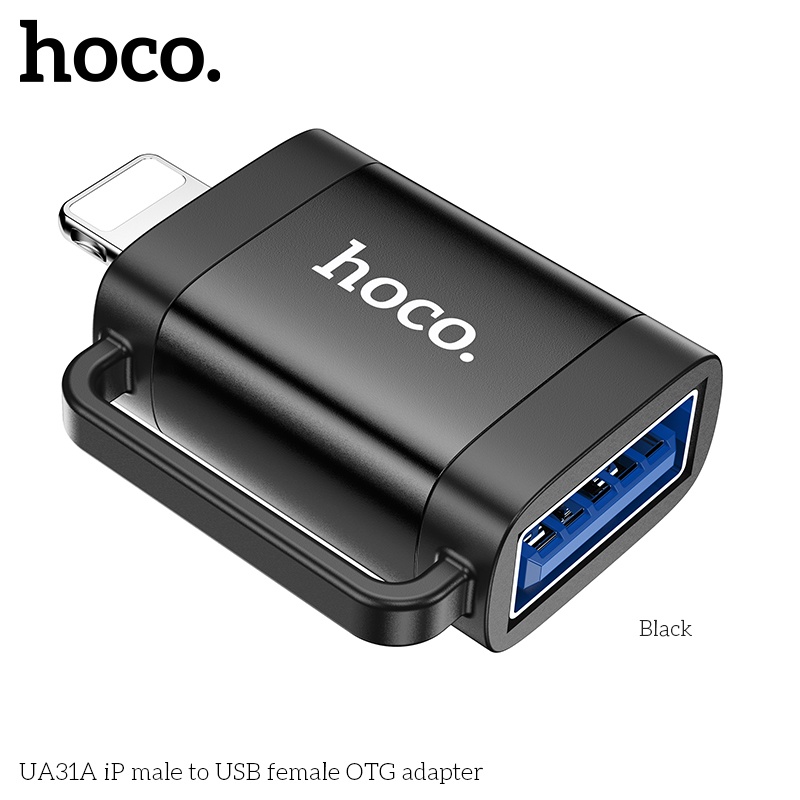 Đầu chuyển Hoco IP đực sang USB cái OTC UA31A Hoco