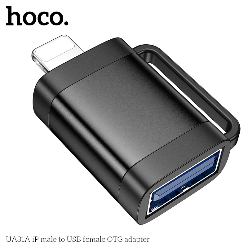 Đầu chuyển Hoco IP đực sang USB cái OTC UA31A Hoco