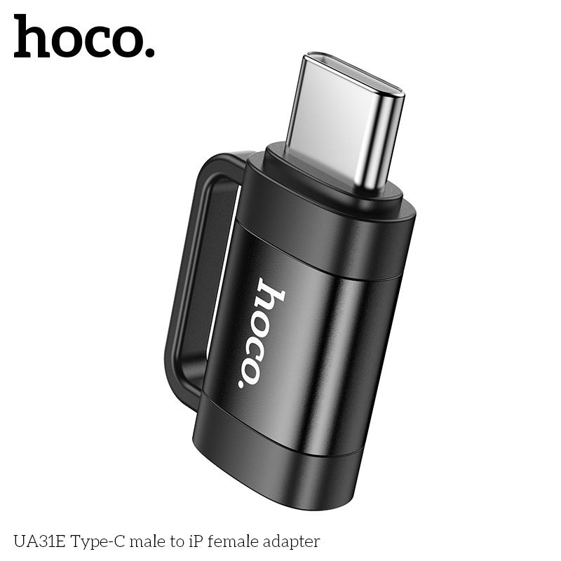 Đầu chuyển đổi Mini USB-C đực Ip cái Hoco UA31E