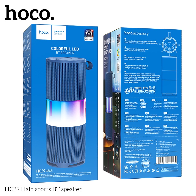 Loa thể thao Bluetooth Hoco HC29 Halo