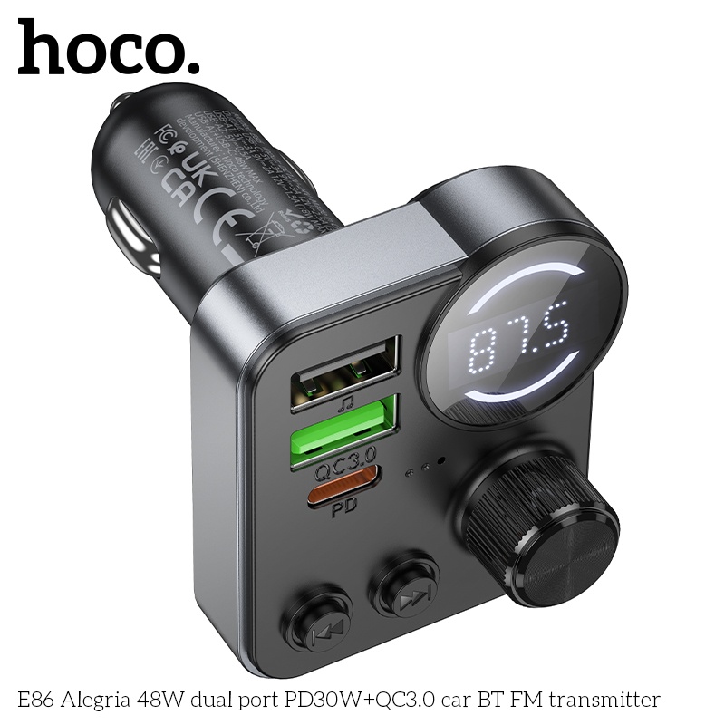 Tẩu sạc nhanh Hoco E86 PD30W QC3.0