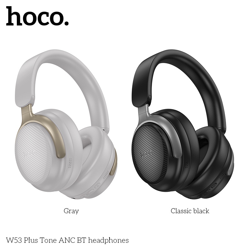 Tai nghe headphone bluetooth Hoco W53 plus Tone ANC