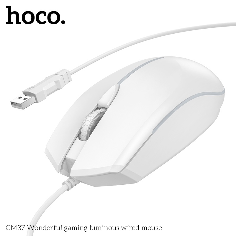 Chuột có dây gaming Hoco Gm37 có led