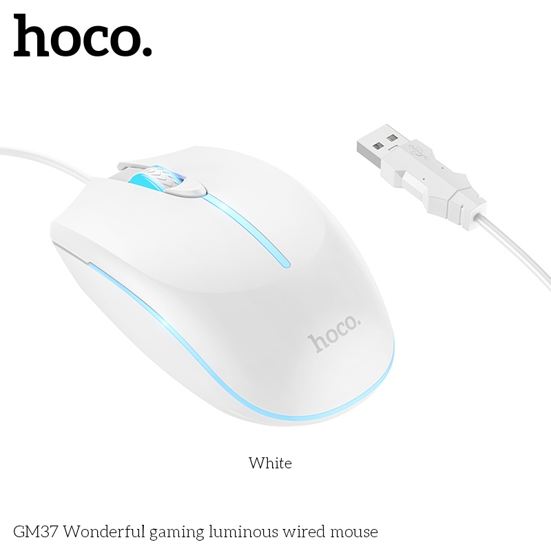 Chuột có dây gaming Hoco Gm37 có led