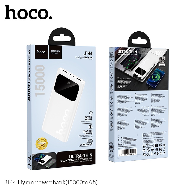 Pin sạc dự phòng Hoco J144 15.000mAh