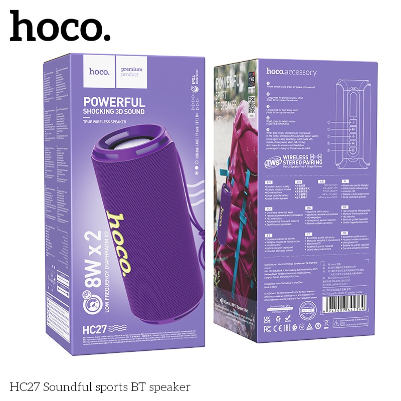 Loa bluetooth Hoco HC27