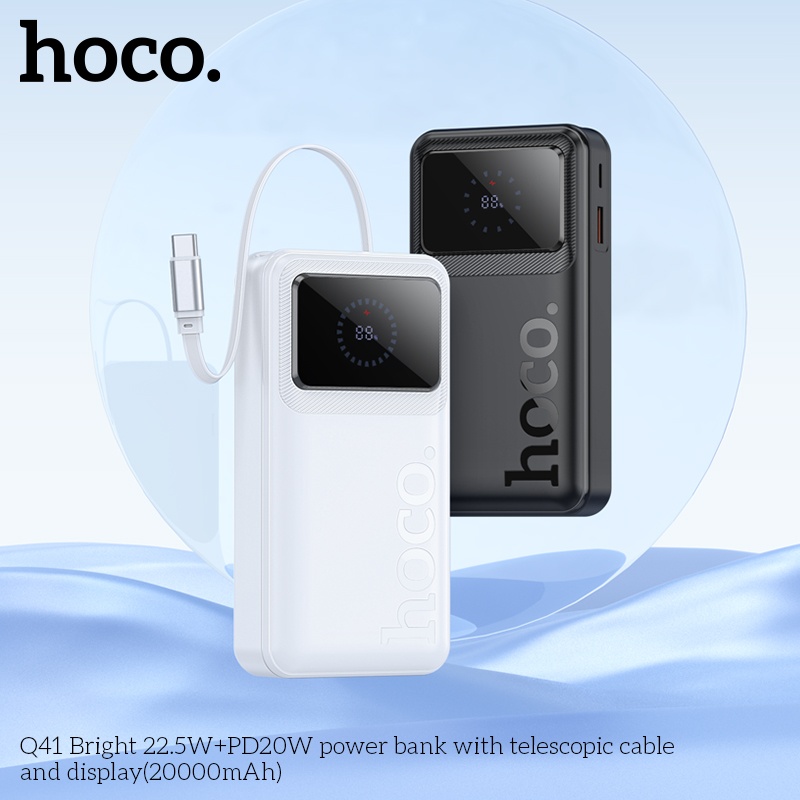 Pin sạc dự phòng sạc nhanh Hoco Q41 20.000mAh 22.5W+PD20W