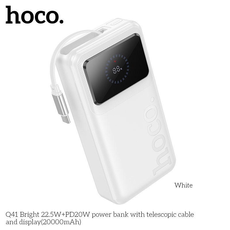 Pin sạc dự phòng sạc nhanh Hoco Q41 20.000mAh 22.5W+PD20W