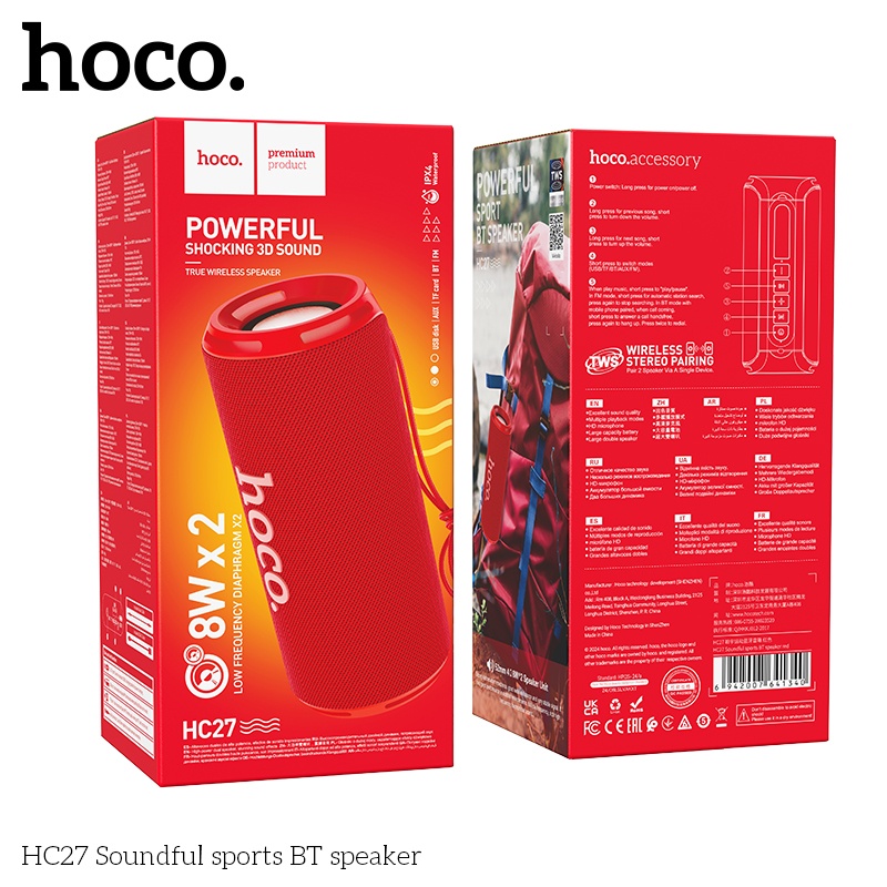 Loa bluetooth Hoco HC27