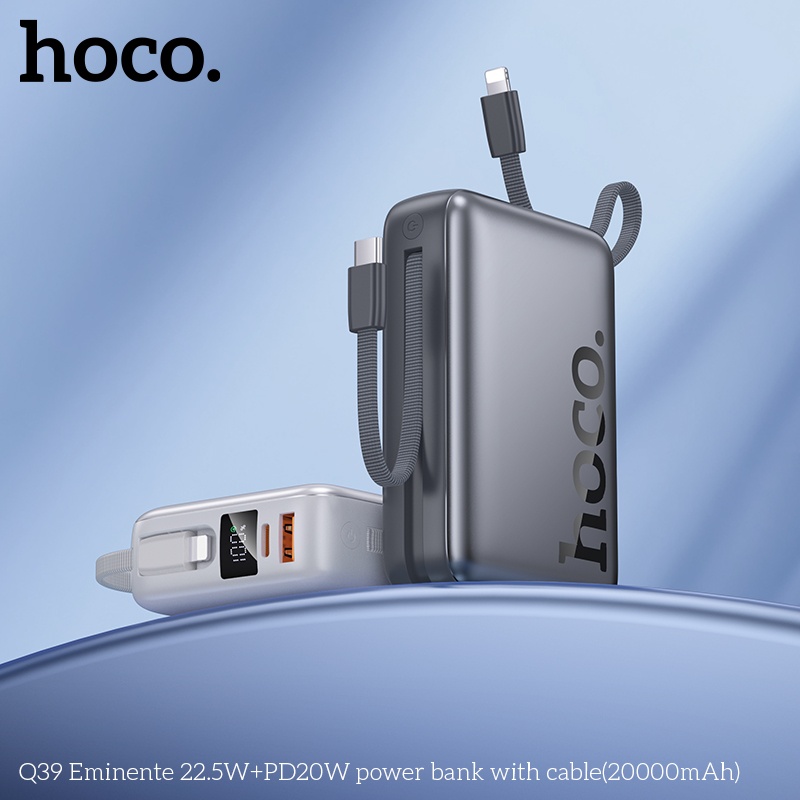 Pin sạc dự phòng sạc nhanh hoco Q39 20.000mAh 22.5W+PD20W