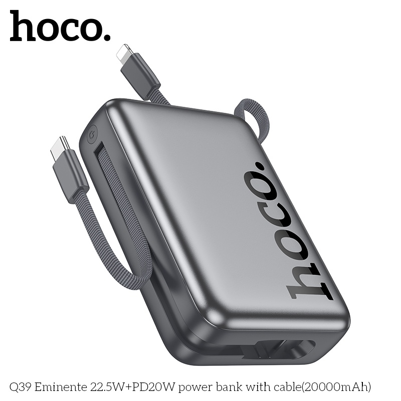 Pin sạc dự phòng sạc nhanh hoco Q39 20.000mAh 22.5W+PD20W