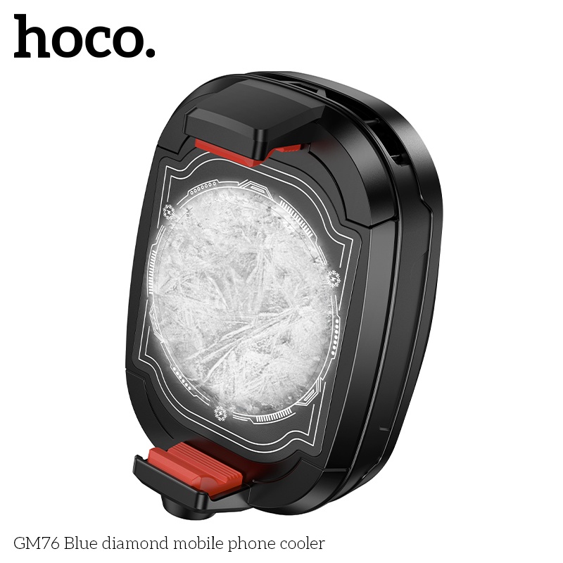 Quạt tản nhiệt - Sò lạnh Hoco GM76 3 tốc độ