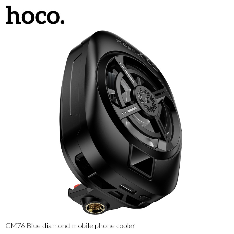 Quạt tản nhiệt - Sò lạnh Hoco GM76 3 tốc độ