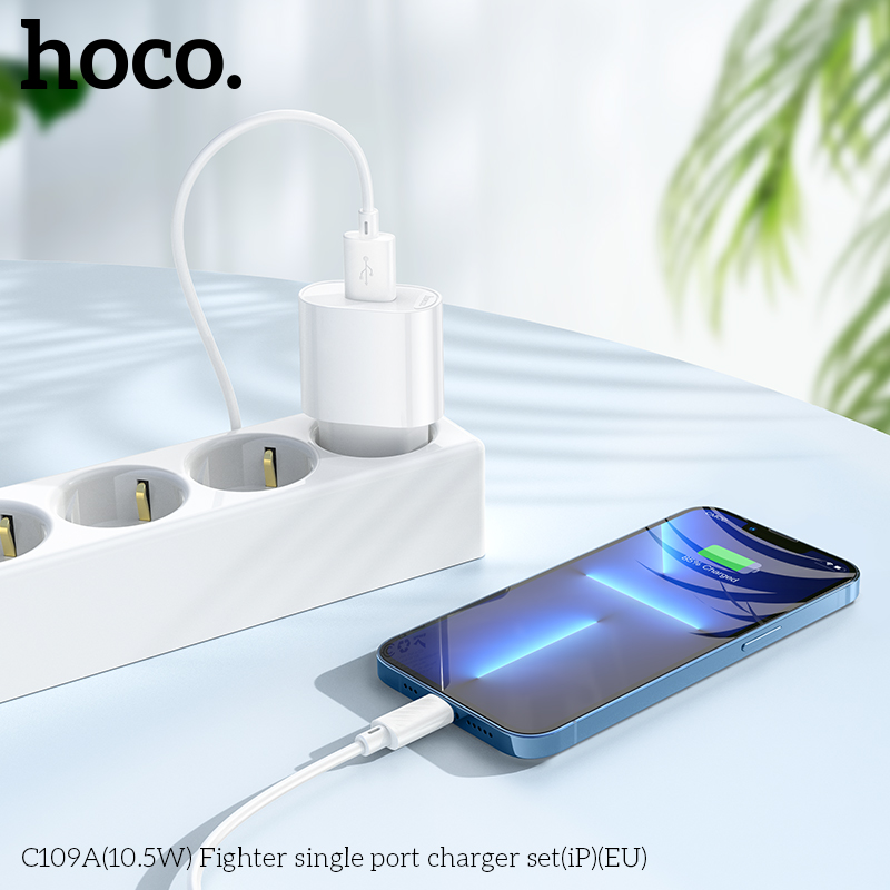 Bộ củ cáp sạc Hoco C109/C109A lightning 10.5W