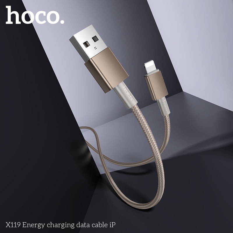 Cáp sạc dây dù Hoco X119 Lightning