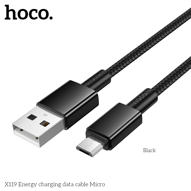 Cáp sạc dây dù Hoco X119 micro
