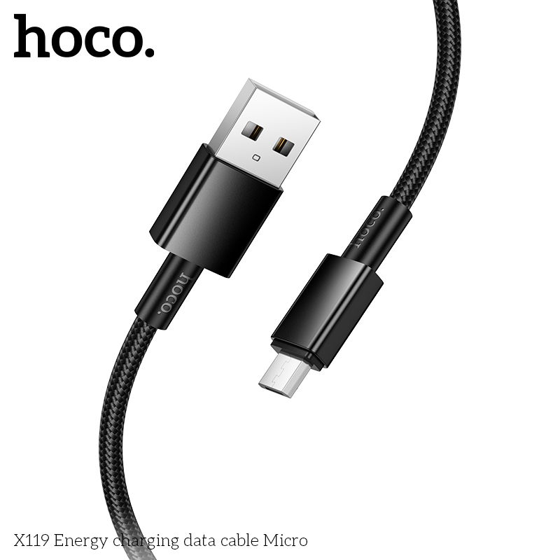 Cáp sạc dây dù Hoco X119 micro