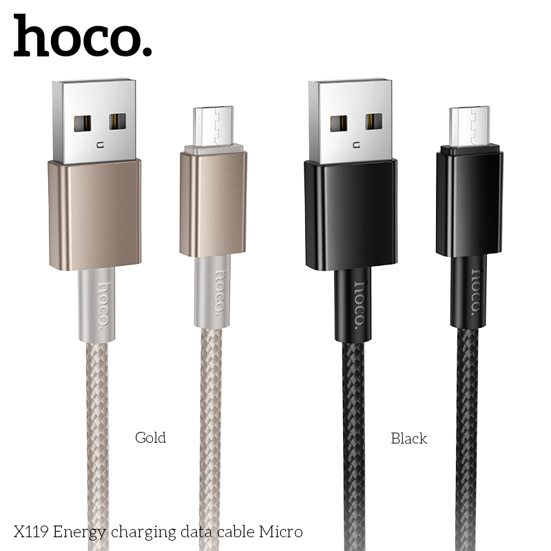 Cáp sạc dây dù Hoco X119 micro