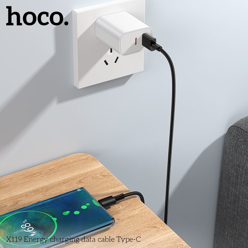 Cáp sạc dây dù Hoco X119 typeC