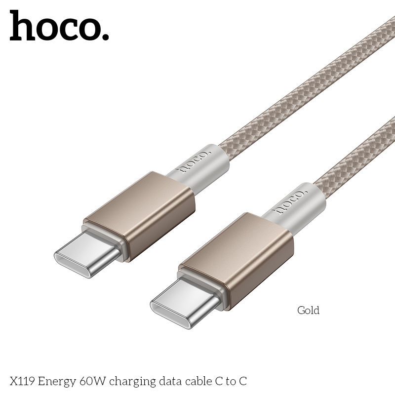 Cáp sạc nhanh Hoco X119 TypeC-TypeC