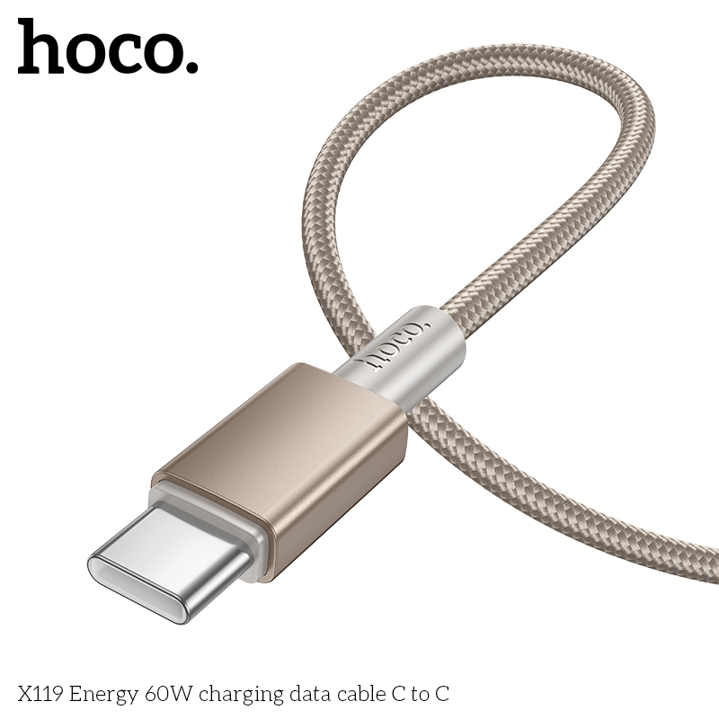 Cáp sạc nhanh Hoco X119 TypeC-TypeC