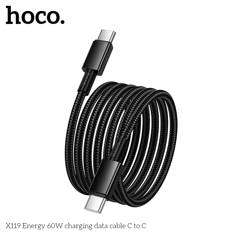 Cáp sạc nhanh Hoco X119 TypeC-TypeC