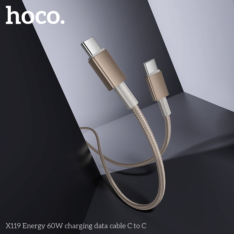 Cáp sạc nhanh Hoco X119 TypeC-TypeC