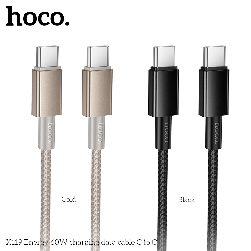 Cáp sạc nhanh Hoco X119 TypeC-TypeC