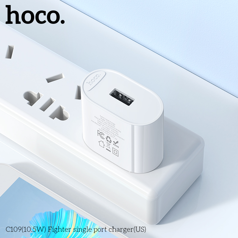 Củ sạc Hoco C109 - C109A (US/UK) 10.5W