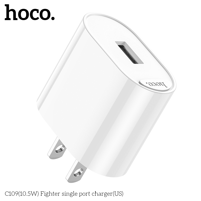 Củ sạc Hoco C109 - C109A (US/UK) 10.5W