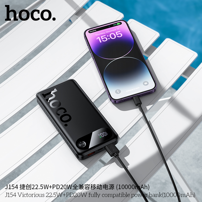 Pin sạc dự phòng tương thích hoàn toàn Hoco J154 Victorious 22.5W+PD20W (10000mAh)