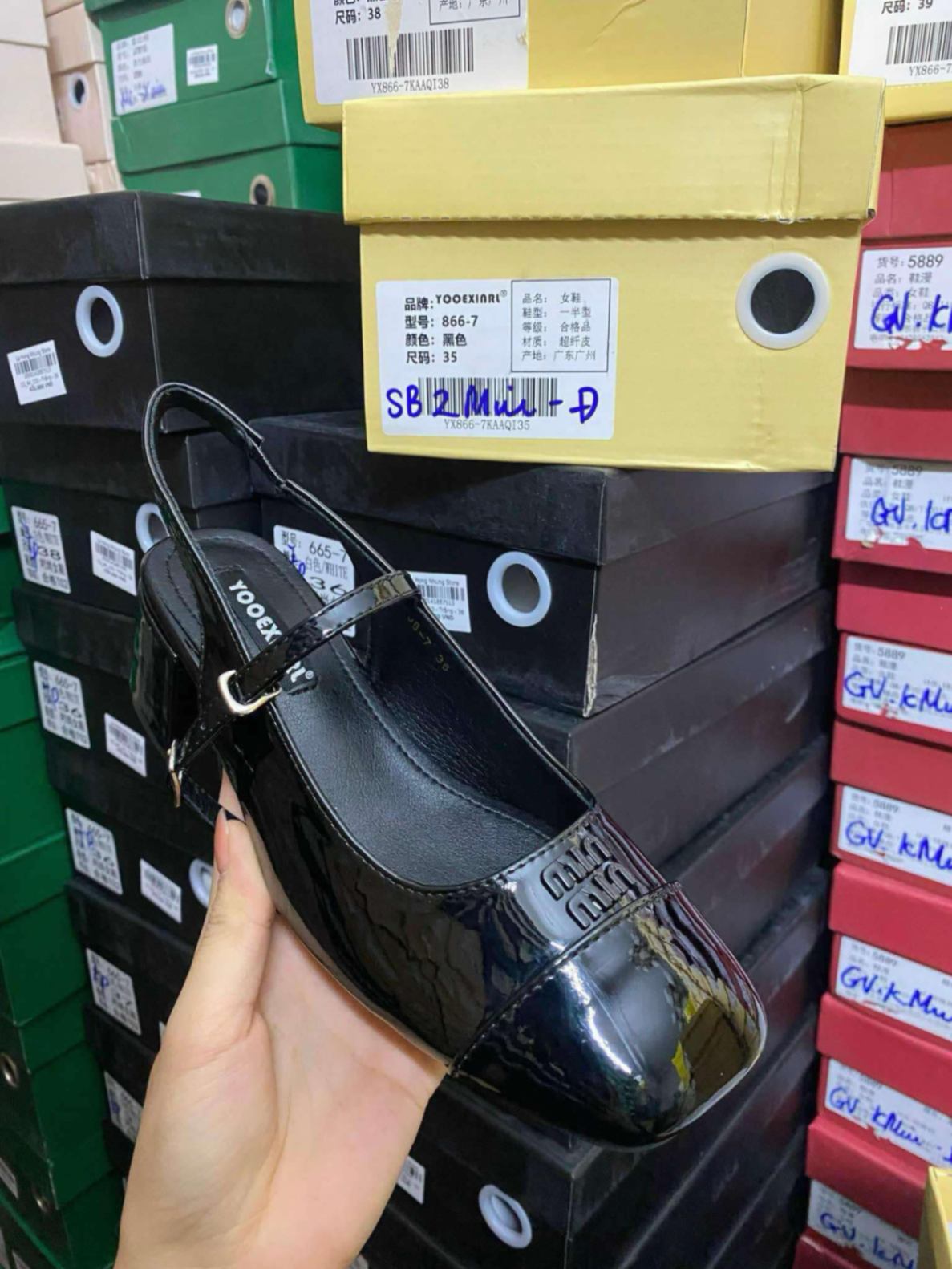 SB_A5_0617 giày hở gót
