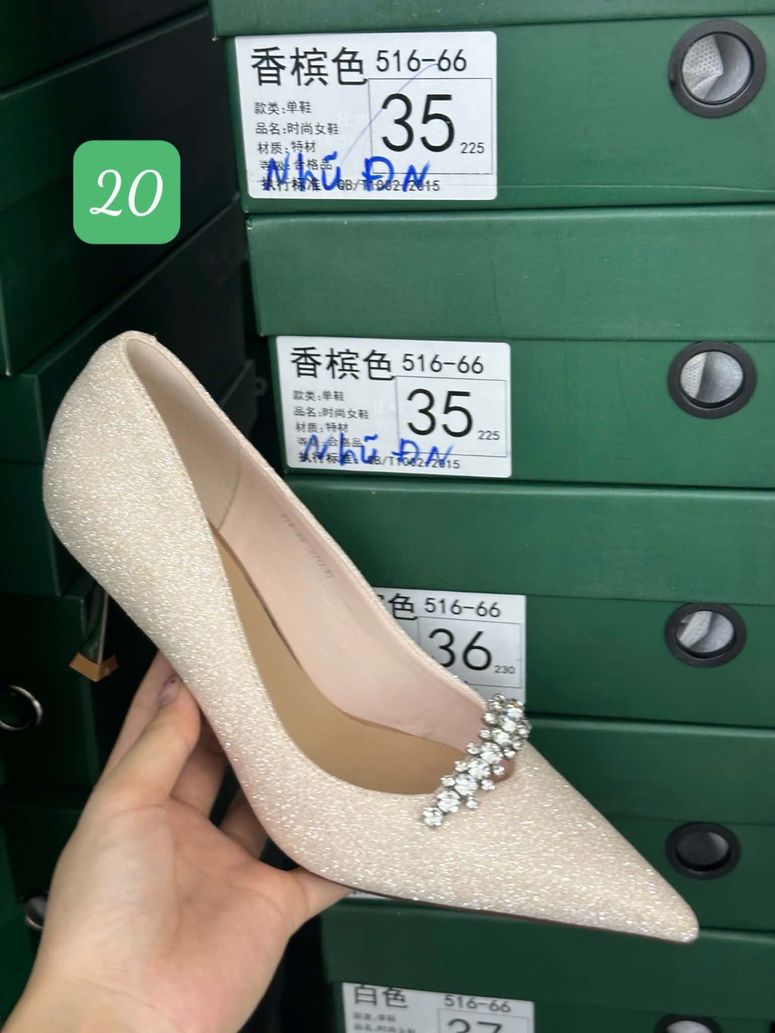 CG_A4_1076 giày cao gót