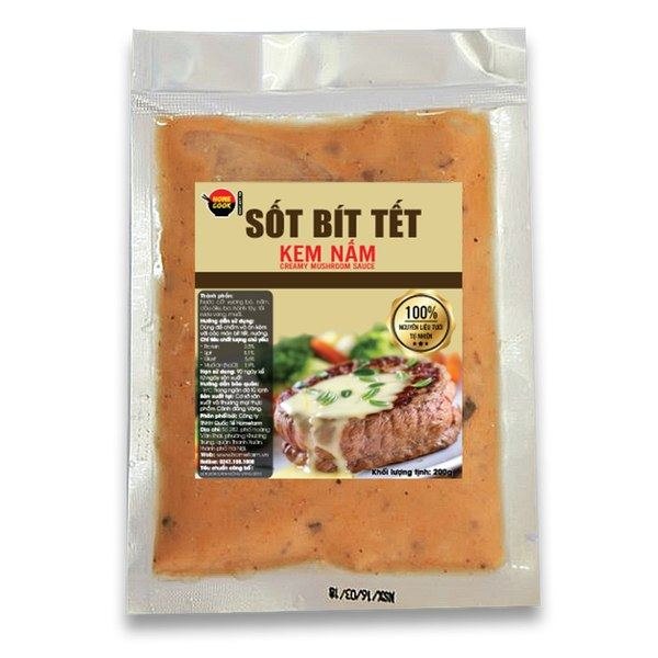 Sốt Bít Tết vị Kem nấm hf