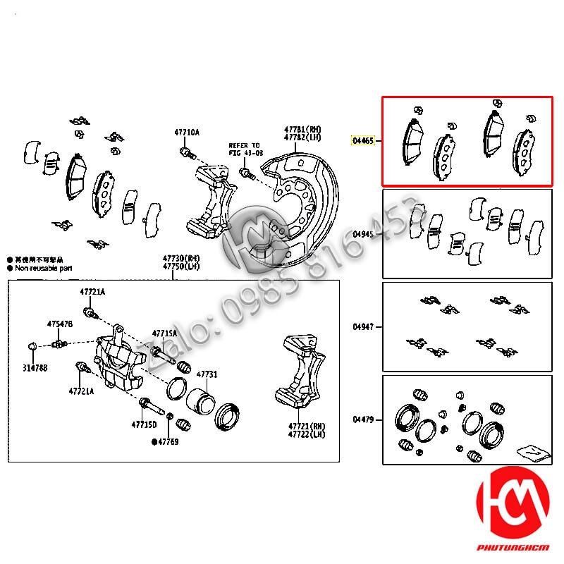 Bố thắng trước Vios - hàng BZONE | 044650D150