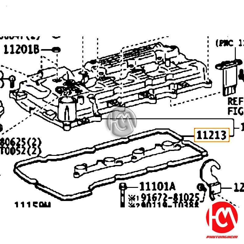 Ron dàn cò Innova - hãng TOYOTA | 112130C020