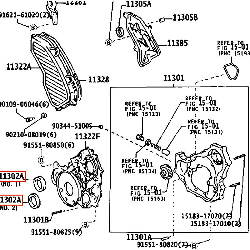 Phốt Land cruiser - hãng TOYOTA | 9031158007