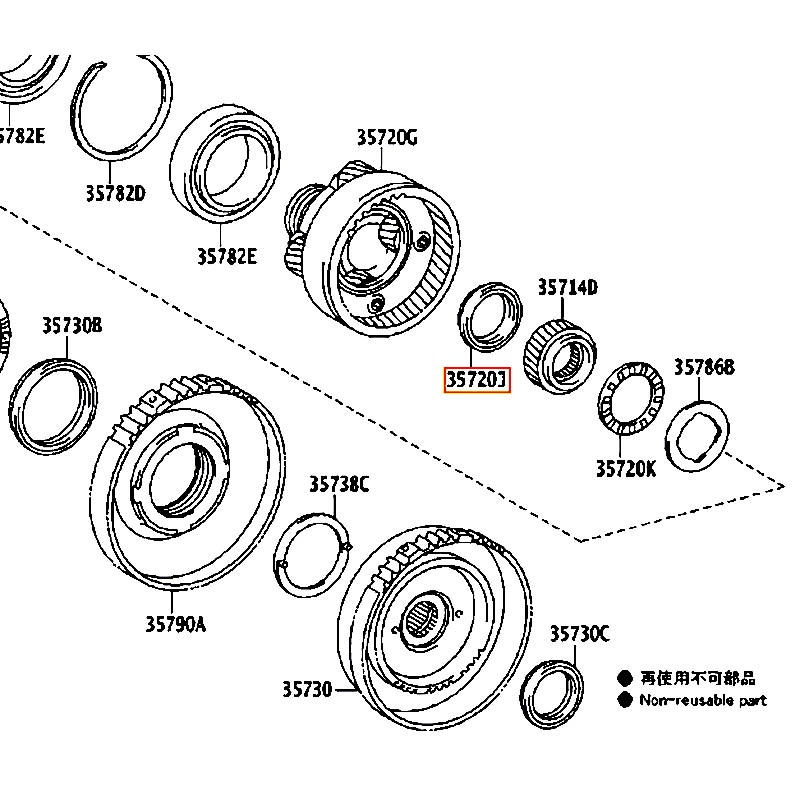 Bạc đạn Yaris - hãng TOYOTA | 9037433006