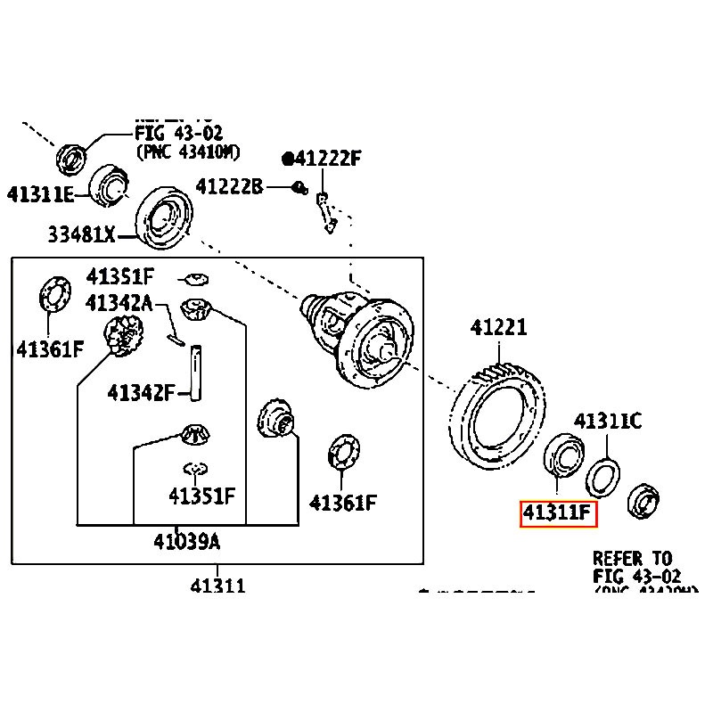 Bạc đạn Yaris - hãng TOYOTA | 9036644001